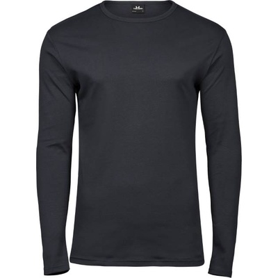 TEE JAYS Мъжка тениска с дълъг ръкав tee jays tj530 interlock - тъмносива l (18053067003)