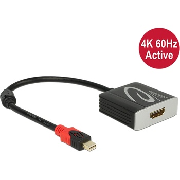 Delock Delock адаптерен кабел mini DisplayPort 1.2 мъжки към HDMI 2.0 женски (62735)