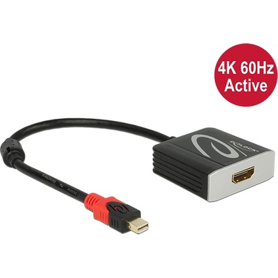 Delock Delock адаптерен кабел mini DisplayPort 1.2 мъжки към HDMI 2.0 женски (62735)