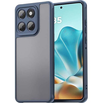 Силиконов гръб за Motorola Edge 60 5G/60 Fusion 5G - синя рамка