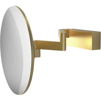 Decor Walther Увеличително козметично огледалце x5 Vision R Unlit стенно златно мат (0126582)