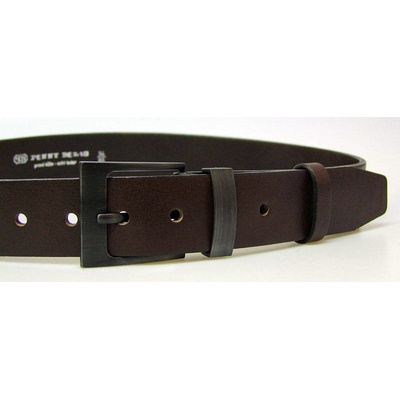 Penny Belts pánský kožený opasek 8-40 hnědý