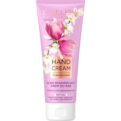 Eveline Cosmetics Flower Blossom intenzívny regeneračný krém na ruky 75 ml