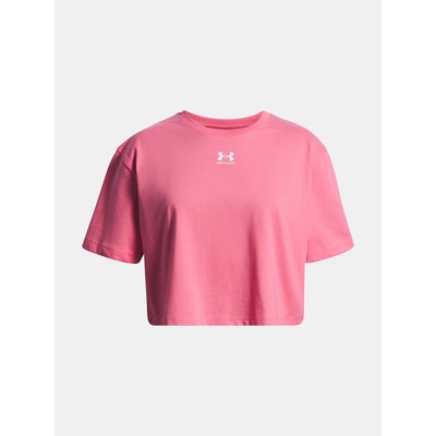 Under Armour Момичешка тениска Under Armour UA Rival SS-PNK Under Armour | Rozov | Момичешки | XS