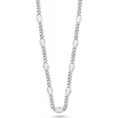 Lillian Vassago Zlatý řetízek pancer LLV31-GCH006 Žlutá