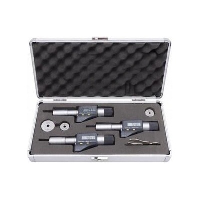 KINEX K-MET Mikrometr třídotekový digitální sada DIN 863 nový model IP 54 3-6 mm 0,001 / 0,004 mm KI7090-03-006