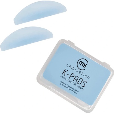 My Lamination K-Pads - silikonové natáčky na korejský lash lifting Barva: Modrá – 1 pár