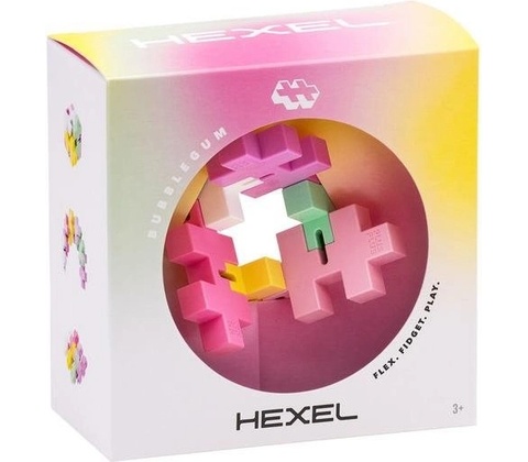Plus Plus Hexel Bubblegum