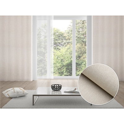Biante 100% zatemňovací závěs Blackout BKW-207 Pískové žíhání 130x160 cm
