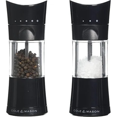 Cole & mason (Англия) Комплект мелнички за сол и пипер COLE & MASON HARROGATE с механизъм за прецизност - 15.4 см (Cole & Mason H 306498)