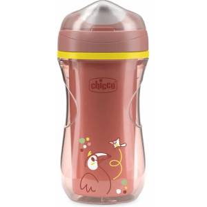 Chicco Детска чаша Chicco - Active, 14 m+, 266 ml, Момиче (N0429)