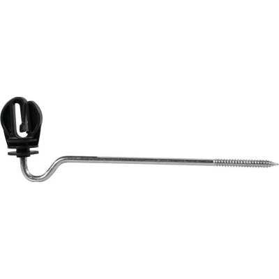VNT electronics s.r.o. Izolátor se zahnutou podpěrou 22 cm pro elektrický ohradník - 10 ks