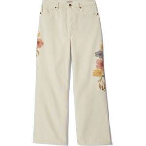 Brixton Дамски ежедневен панталон Brixton Women's The Chloe 5 Pocket Pant Casual trousers - Off White Floral Burst - размер 29 (US) (107-4290-0116)