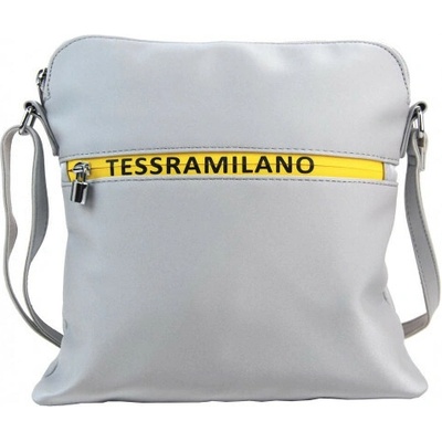 Sportovní crossbody dámská kabelka stříbrná