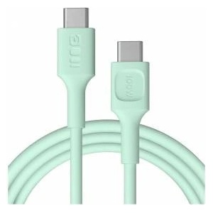 GREENCELL USB-C Cable 2m 100W Greencell PowerFlex Fast Charging PD Mint Green