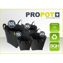 Garden Highpro PROPot textilní květináč černý 30 l