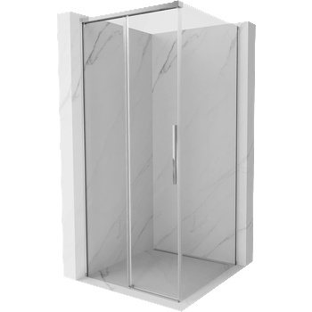Mexen Rox плъзгаща се душ кабина 95 x 95 см, прозрачна, хром - 8C2-095-095-01-00 (8C2-095-095-01-00)