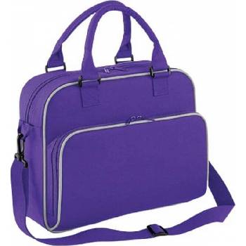 BagBase taška přes rameno 145 fialová/šedá