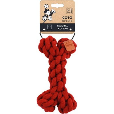 M-Pets Coto bavlnená kosť 19 cm