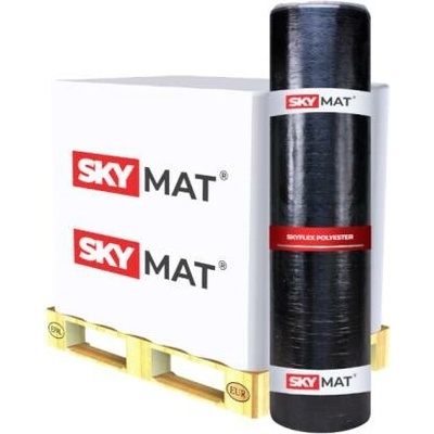 Pás asfaltový modifikovaný SKYFLEX Polyester EXTRA design (SBS) přířodní/šedý (7,5m2) SKYMAT