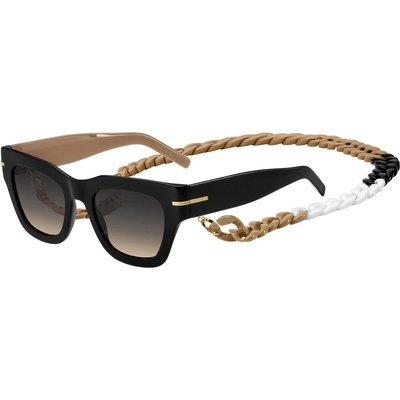 HUGO BOSS Слънчеви очила Boss Women's Round Sunglasses - Black Beige