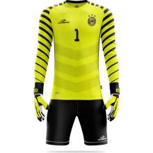 Jadberg fotbalový brankařský set Santos Fluo Žlutá