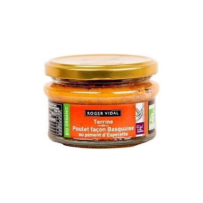 Terina kuracia na baskický spôsob s papričkou Espelette BIO 130 g