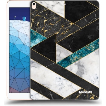 Picasee silikónový čierny obal Apple iPad Air 10.5 2019 3.generace Dark geometry