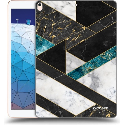 Picasee silikónový čierny obal Apple iPad Air 10.5 2019 3.generace Dark geometry