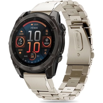 Tech-Protect stainless garmin fenix 5 / 6 / 6 pro / 7 / 8 (47 mm) / e titanium (5906302376971)