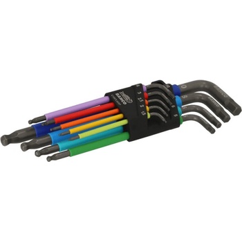 Bahco Sada farebných imbusových L-kľúčov dlhých s guličkou - 9 ks C1997LM/9P