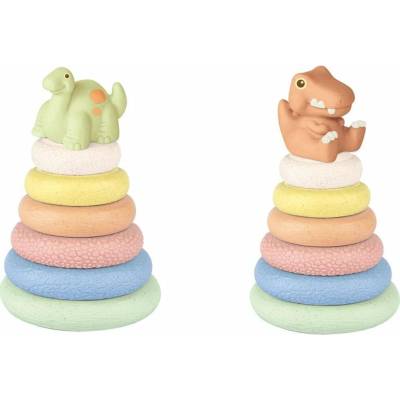 ZIRO Mäkké navliekacie krúžky dino