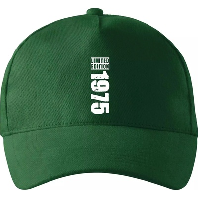 Limited edition 1975 pruh so zahnutým šiltom a látkovou sponou Fľaškovozelená