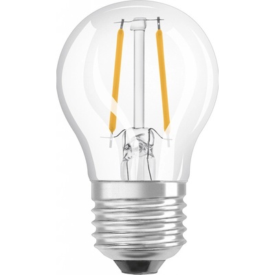 Osram LED žiarovka E27 P45 CL 4W = 40W 470lm 4000K Neutrálne 300° vlákno STAR