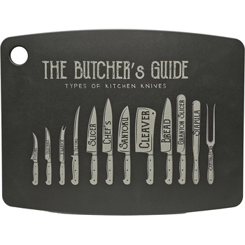 Jade Дъска за рязане Jade The Butchers Guide 37 см (JD55-0055)