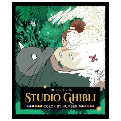 The Unofficial Studio Ghibli Color by Number Book