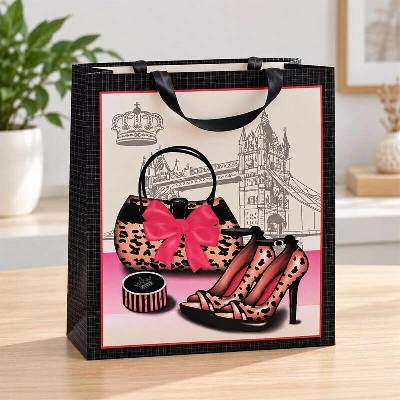 PINGYANG RONGRONG HANDICRAFT FACTORY 3D darčeková taška s dekorom šiat 26 × 10 × 32 cm
