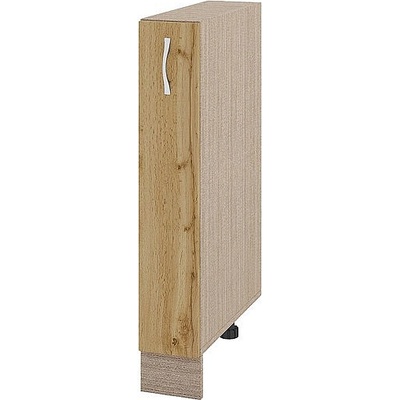 ИРИМ Долен шкаф бутилиера Сити МДД-41 мока / дъб дакота 15 см