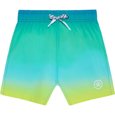 Color Kids Swim Shorts AOP & Magic-7450-Coronet Blue Modrá