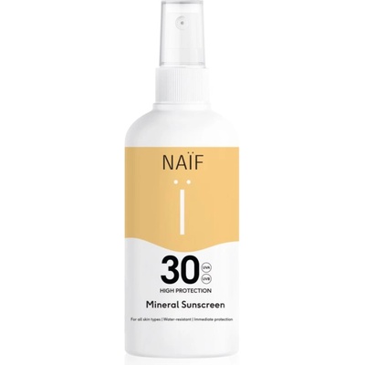 Naïf Sun Mineral Sunscreen SPF 30 слънцезащитен спрей SPF 30 водоустойчив 175ml