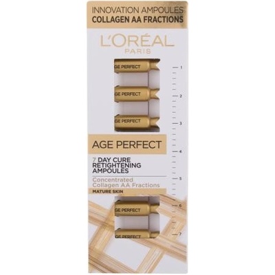 L'Oréal Age Perfect 7 Day Cure Retightening Ampoules стягащ серум за лице за зряла кожа 7x1 ml за жени