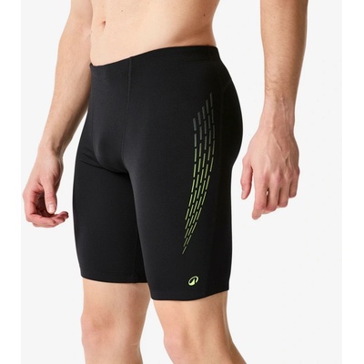 Decathlon jammer plavky Fiti 500 čierno-zelené