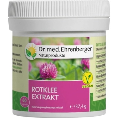 Dr. Ehrenberger Naturprodukte Екстракт от червена детелина - 60 капсули