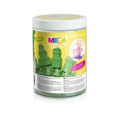 MEGApísek zelená 1 kg – Zboží Mobilmania