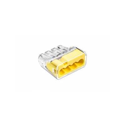 IDEAL Quick Connector SCP4 plug-in for wires and multiwires 4-track 4mm 32A 450V 88000004 /100 pcs. /