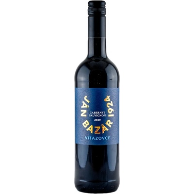 Ján Bazár 1924 Cabernet Sauvignon 2020 D.S.C. 13% 0,75 l (čistá fľaša)