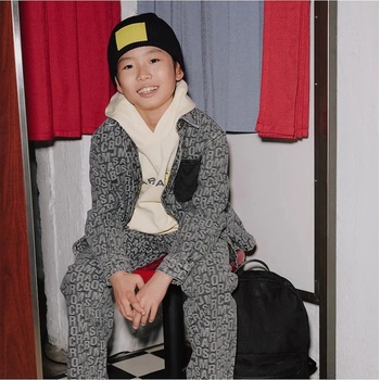 Marc Jacobs Детска памучна риза Marc Jacobs (W60633.114.150)