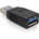 Delock Адаптер Delock USB 3.0-A мъжки/женски адаптер