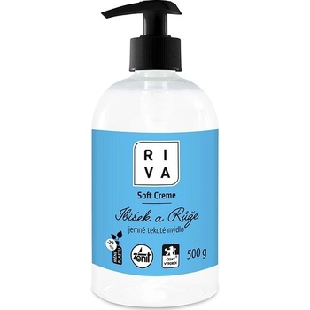 Riva soft creme tekuté mydlo ibištek a ruže 500 ml