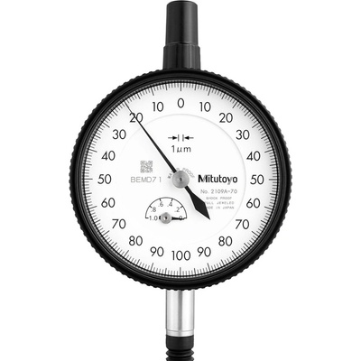 Mitutoyo Úchylkoměr číselníkový analogový 1/0,001mm nárazuvzdorný ip64 iso mitu-2109ab-70